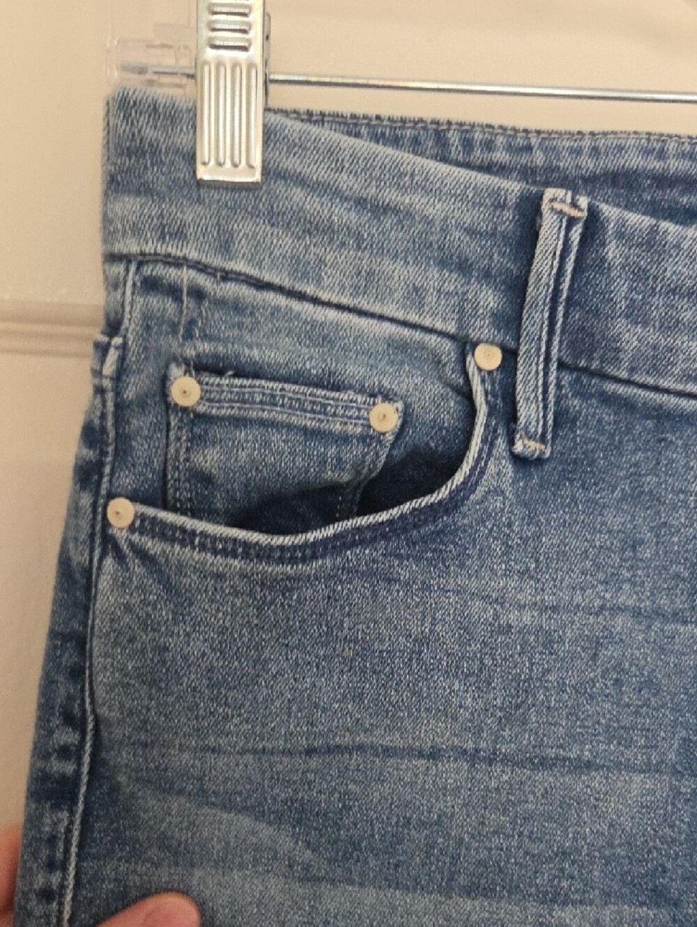 Mother The Looker Ankle Color Twice Shy Size 28 - Picture 6 of 12